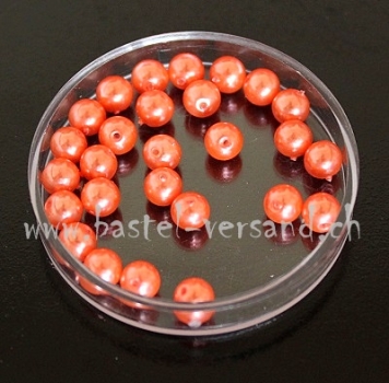 Glaswachsperle 4mm orange