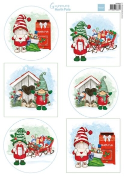 Schnittbogen Gnomes North Pole Marianne Design