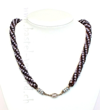 Preview: Halskette hellblau