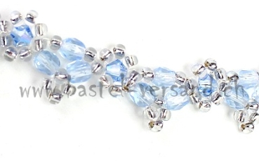 Preview: Halskette Julie hellblau