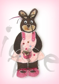 Preview: STYLO Hasenmutter ca. 15 x 40cm