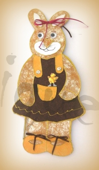 Preview: STYLO Hasenmutter ca. 15 x 40cm