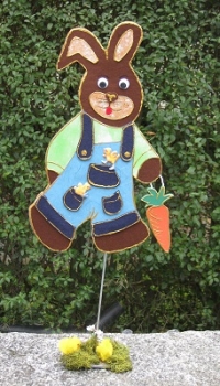 Preview: STYLO Hasenvater ca. 23 x 40cm