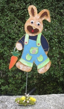 Preview: STYLO Hasenvater ca. 23 x 40cm