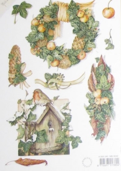 Schnittbogen Vogelhaus