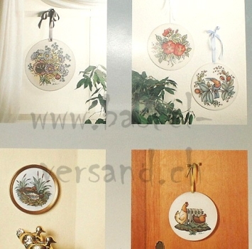 Preview: Javana Seidenmalerei Fenster und Wandbilder