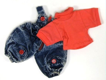 Preview: Puppen Jeans mit T'Shirt für 20 - 25cm Puppe
