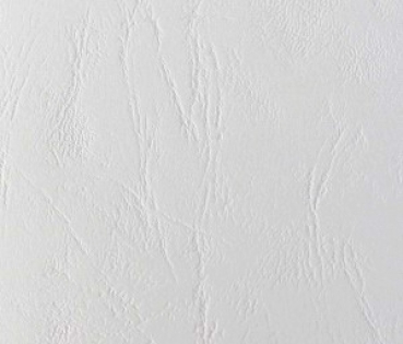 Preview: Doppelkarte A6 Lederoptik weiss mit Couvert weiss