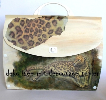 Preview: Decoupage Papier Gepard