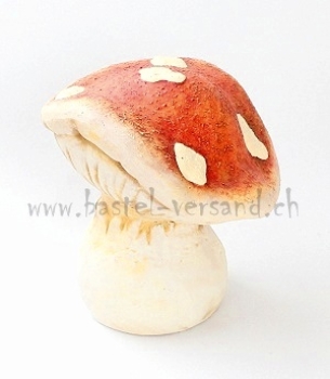 Preview: Keramik Fliegenpilz