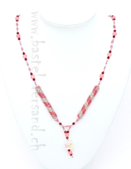 Halskette rot