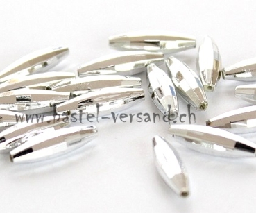 Königsperle 12mm silberfarbig