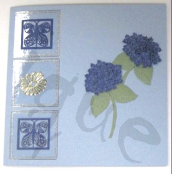 Preview: Laser Art Hortensie