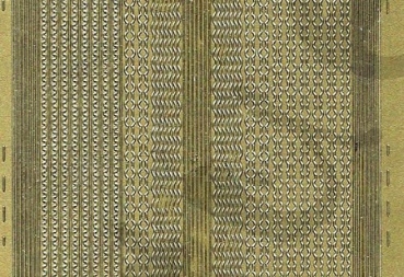 Preview: Sticker Linien (309) gold