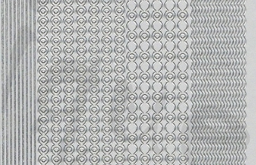 Preview: Sticker Linien (841) silber