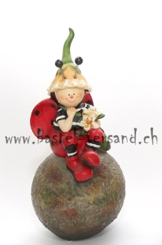 Preview: Marienkäfer auf Kugel (2Stk.)