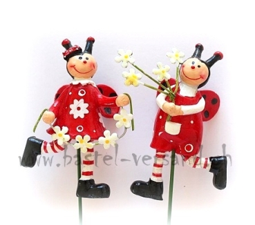 Marienkäfer 8cm (2Stk.)