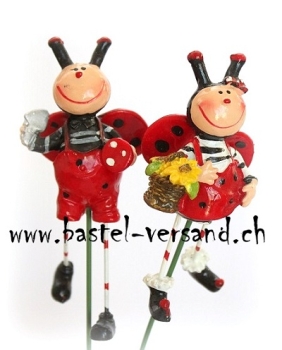 Marienkäfer 7cm (2Stk.)