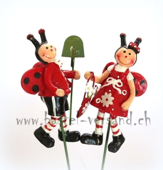 Marienkäfer 8cm (2Stk.)