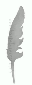 Feder aus Metall 21cm