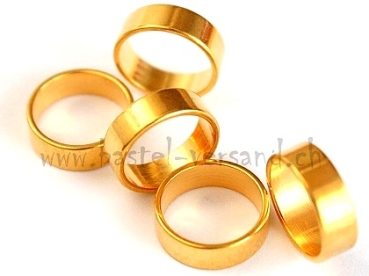 Metallperle Ring gold
