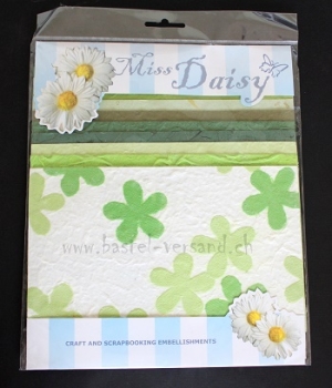 Miss Daisy Hintergrundpapier (grün)