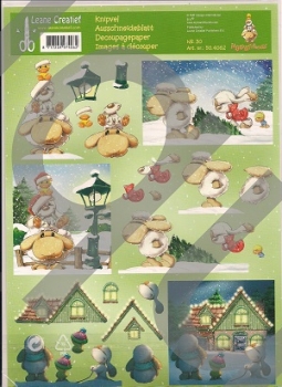 3D Schnittbogen Mylo und Friends 30