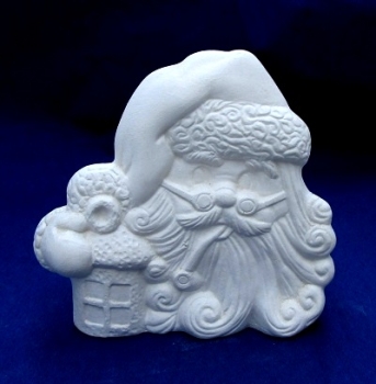 Rohkeramik Nikolauskopf