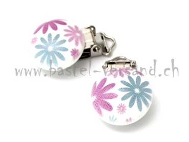 Nuggiclip Blumen (Holz)