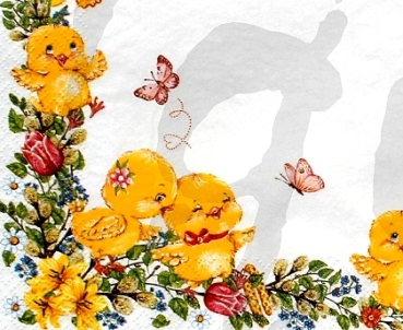 Preview: Serviette küken (2Stk.)