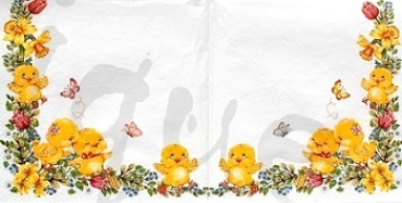 Serviette küken (2Stk.)