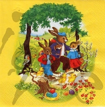 Serviette ostermorgen