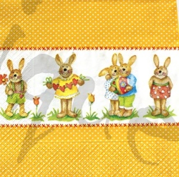 Serviette osterhasen (2Stk.)