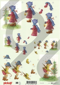 3D Schnittbogen Kinder