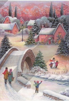 Preview: 3D Schnittbogen Winterspatziergang