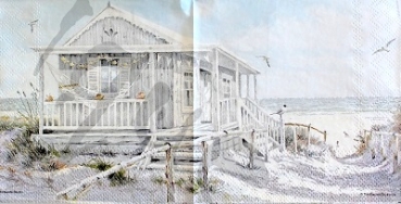 Serviette beach cabin