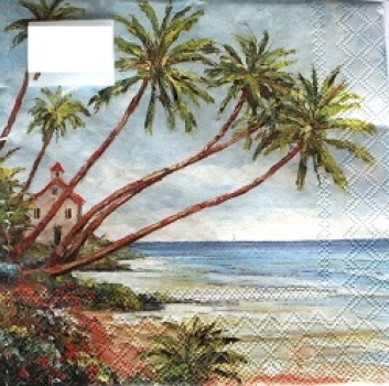 Serviette palm beach