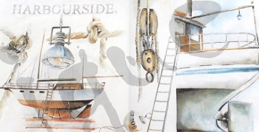 Serviette harbourside