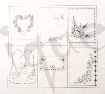 Preview: Pergamano Vorlagen (A-1)