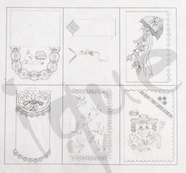 Preview: Pergamano Vorlagen (B-2)