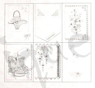 Preview: Pergamano Vorlagen (B-4)