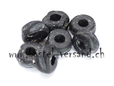 Kunststoffperle schwarz