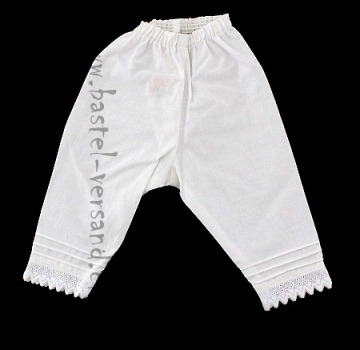 Puppenunterhose mit Spitzen 40cm