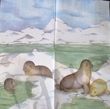 Serviette seehunde (Molca)