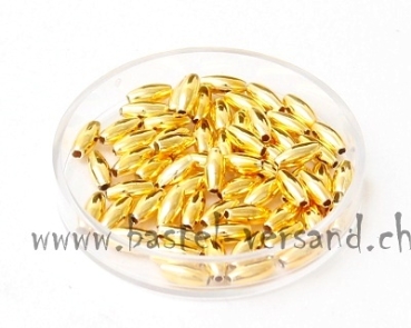 Reiskorn (Olive) 6mm gold