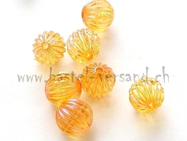 Rillenperle 10mm orange