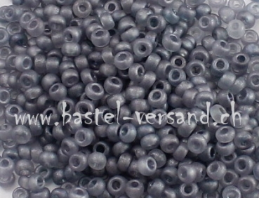 Rocailles-Perlen 9/0 grau 7064