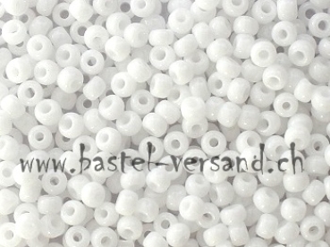 Toho Rocailles-Perlen 9/0 weiss 326