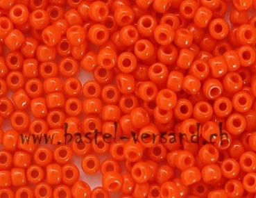Toho Rocailles-Perlen 9/0 orangerot 340