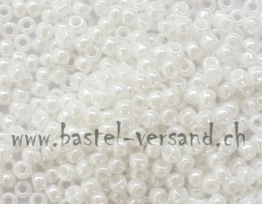 Rocailles-Perlen 11/0 weiss 350